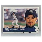 2001 Fleer Tradition Ichiro Rookie #452