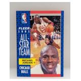 1991- 1992 Fleer All- Star Team Michael Jordan 211