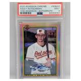 2020 Adley Rutschman Bowman Ch Auto Ref /30 PSA 9