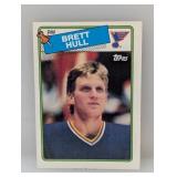 1988ï¿½Brettï¿½Hullï¿½Rookieï¿½#66 Edge/Stain