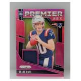 2024 Prizm Football Drake Maye RC Premier Relic