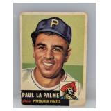 1953 Topps #201 Paul LaPalme Pirates Corners/Edges