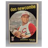 1959 Topps Don Newcombe HOF Corners/Edges/Crease