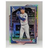2024 Bowman Chrome Yoshinobu Yamamoto RC #73