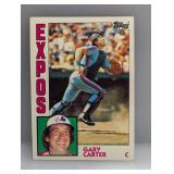 1984 Topps Gary Carter #450 Corners/Surface