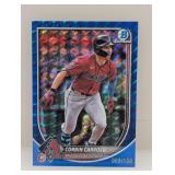 2025 Carroll Bowman Chrome Blue Geometric Ref/150