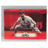 2025 Topps Stadium Club Albert Pujols Red
