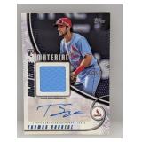 2025 Topps Thomas Saggese Auto Relic #1/50