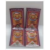 (4) 1991-92 Upper Deck Basketball Packs