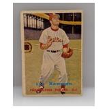 1957 Topps #332 Bob Bowman Corners/Edges/MK/Stains