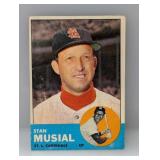 1963 Topps Stan Musial #250 Surface/Corners