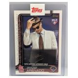 2025 Topps Nolan Arenado Golden Mirror Auto