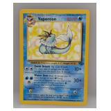 1999 Pokemon Jungle Vaporeon #28 *DMG