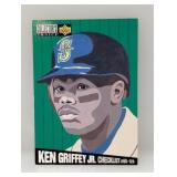 1994 UD CC Checklist Ken Griffey Jr #317 Edges