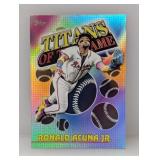 2026 Topps Titans of the Game Ronald Acuna Jr