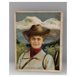 1910 Hassan Cigarettes ANNIE S. PECK 21 Damage