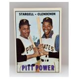 1967 Topps Baseball PITT POWER WILLIE STARGELL 266