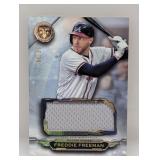 2019 Topps Triple Threads Freeman Jumbo Relic /36