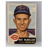 1953 Topps Roy McMillan Hi# Corners/Edges/Creases