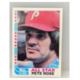1982 Topps All Star Pete Rose #337 Surface