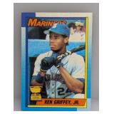 1990 Topps Ken Griffey, Jr. RC #336 Corner