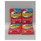 (4) 1988 Donruss Baseball Packs