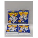 (4) 1992 Score Baseball Series 1 Packs