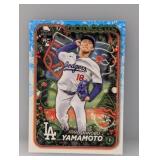 2024ï¿½Toppsï¿½Holidayï¿½Yoshinobuï¿½Yamamotoï¿½Rookieï¿½#88