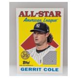 2023 Gerrit Cole 2023 Topps 1988 All-Star Jersey
