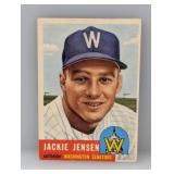 1953 Topps #265 Jackie Jensen Hi# Corners/Edges