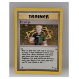 2000 Pokemon Gym Heroes Trainer Lt. Surge Holo *MP