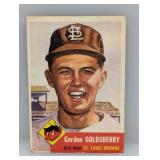1953 Topps Gordon Goldsberry Corners/Edges/Creases