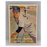 1957 Topps Jack Collum Cubs Corners/Edges/Surface