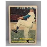 1957 Topps #130 Don Newcombe HOF Corners/Edges