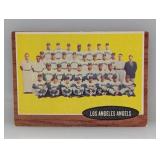 1962 Topps Baseball LA Angels Team 132 Corners