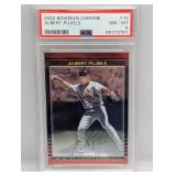 2002 Bowman Chrome Albert Pujols #15 PSA 8