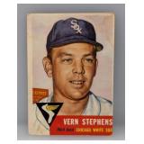 1953 Topps #270 Vern Stephens Hi# Damage