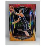 2020-21 Luka Doncic Select Red Orange Flash Prizm