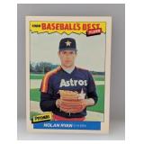1986 Fleer Baseballï¿½s Best Nolan Ryan #30 Stain