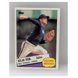 1985 Topps Record Breaker Strikeouts Nolan Ryan #7