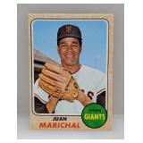1968 Topps Baseball Juan Marichal HOF 205