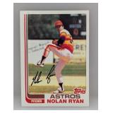 1982 Topps Nolan Ryan #90 Stain