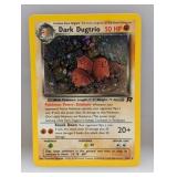 2000 Pokemon Team Rocket Dark Dugtrio Holo #6 *LP