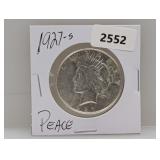 1927-S 90% Silv Peace $1 Dollar