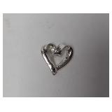 .925 Sterl 'My favorite people...' Heart Pendant