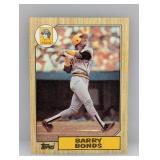 1987 Topps Barry Bonds RC #320