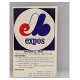 1968-70 Fleer Logo Quiz Cards Expos Damage