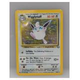 Pokï¿½mon Wigglytuff Jungle Holo Rare 16 1999 *DMG