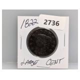 1822 Large One Cent