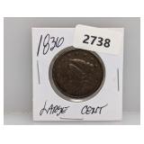 1836 Large One Cent